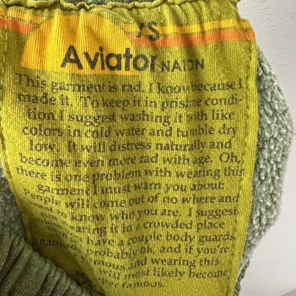 Aviator Nation Camo 5 Stripe Jogger Sweatpants - Picture 4 of 4